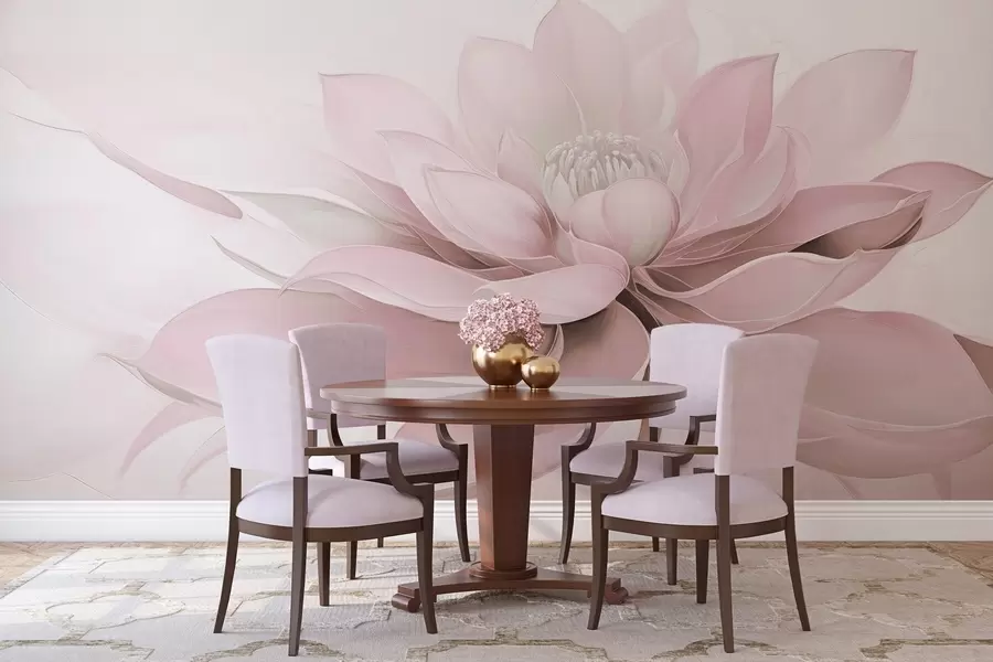 murais de parede O mistério da flor w04563v1
