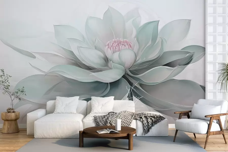 murais de parede O mistério da flor w04563v2