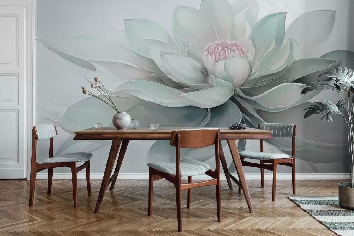 murais de parede O mistério da flor w04563v2