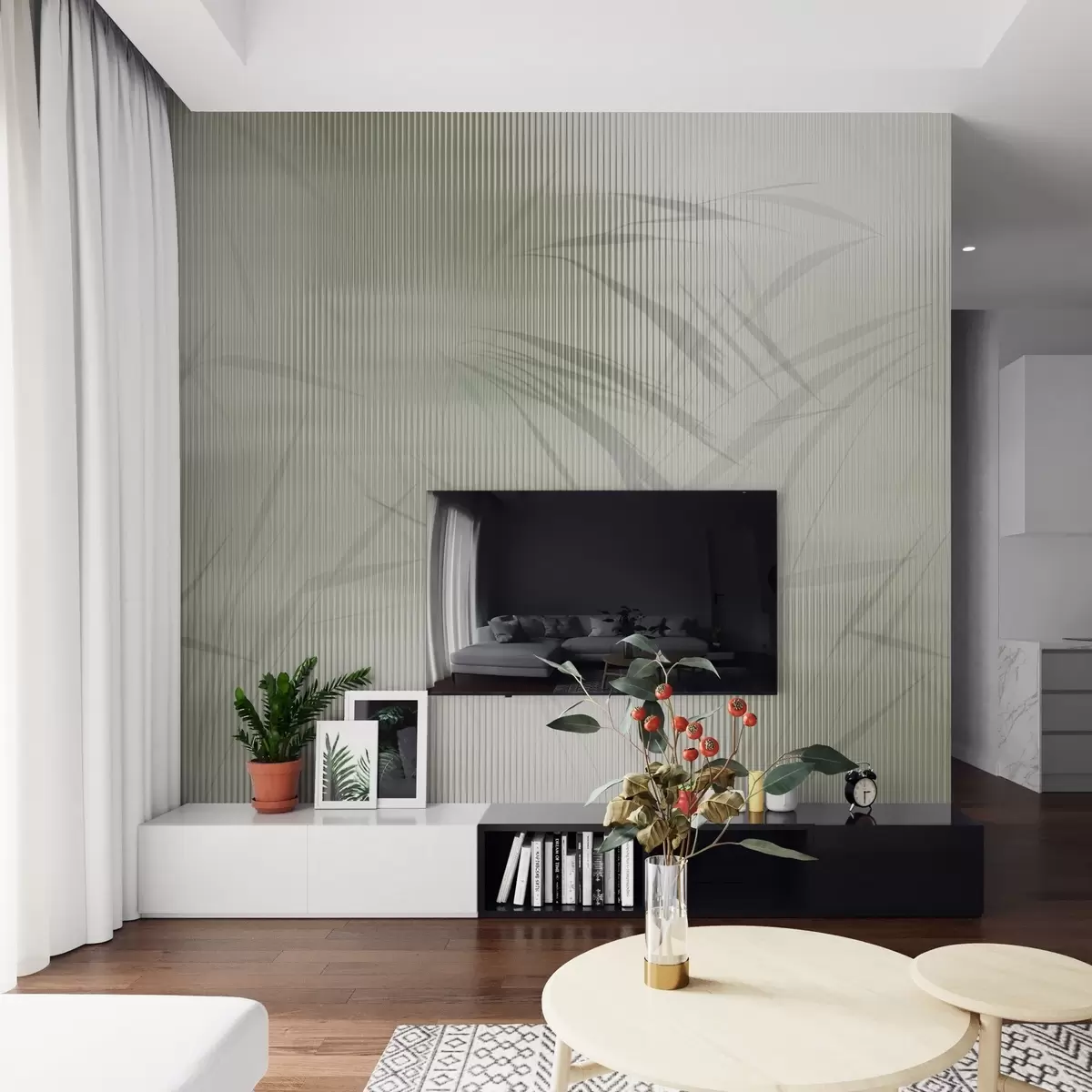 murais de parede Sussurro transparente w04567