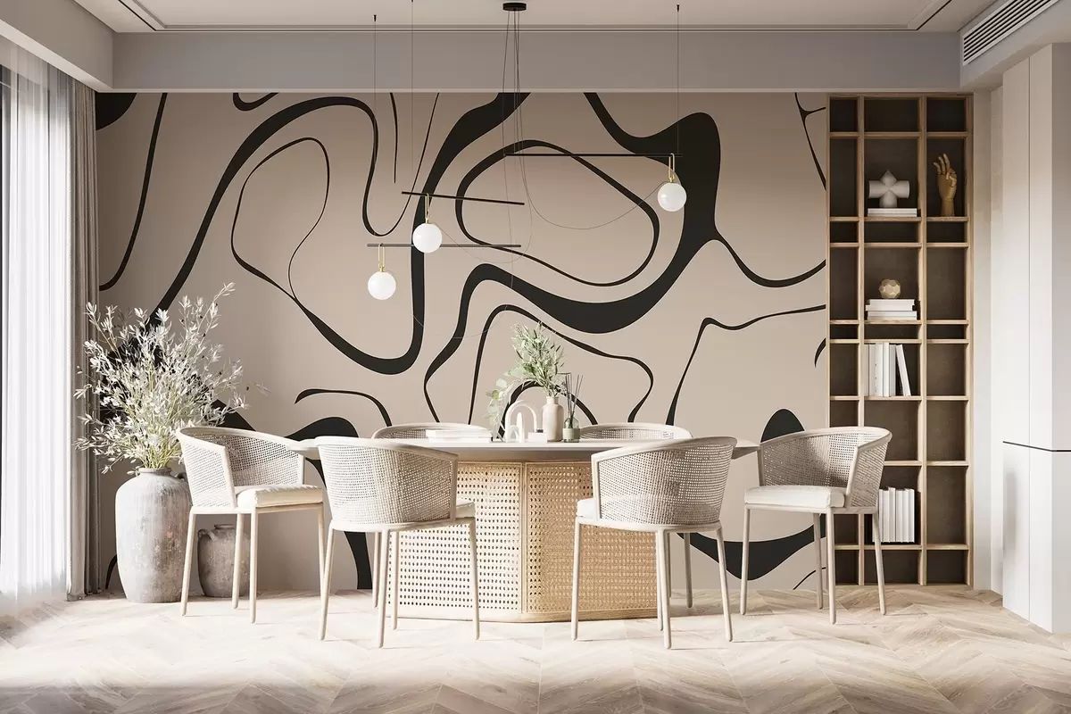 murais de parede Padrão abstrato w04649