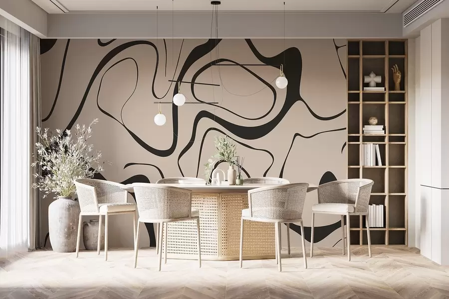 murais de parede Padrão abstrato w04649