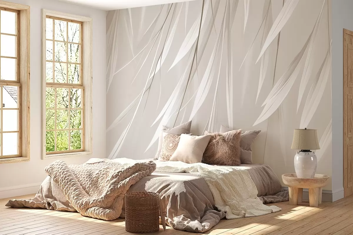 murais de parede Folhas finas pendentes w04703