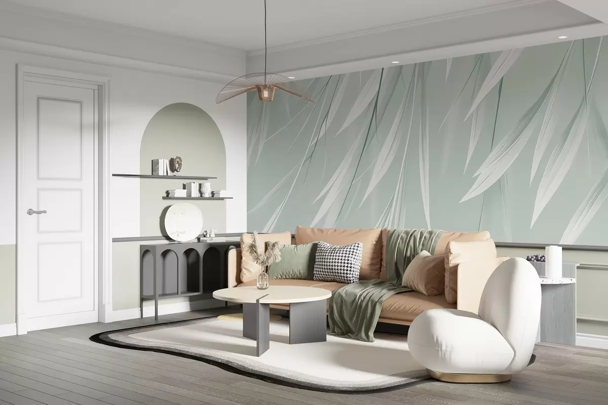 murais de parede Folhas finas pendentes w04703v1