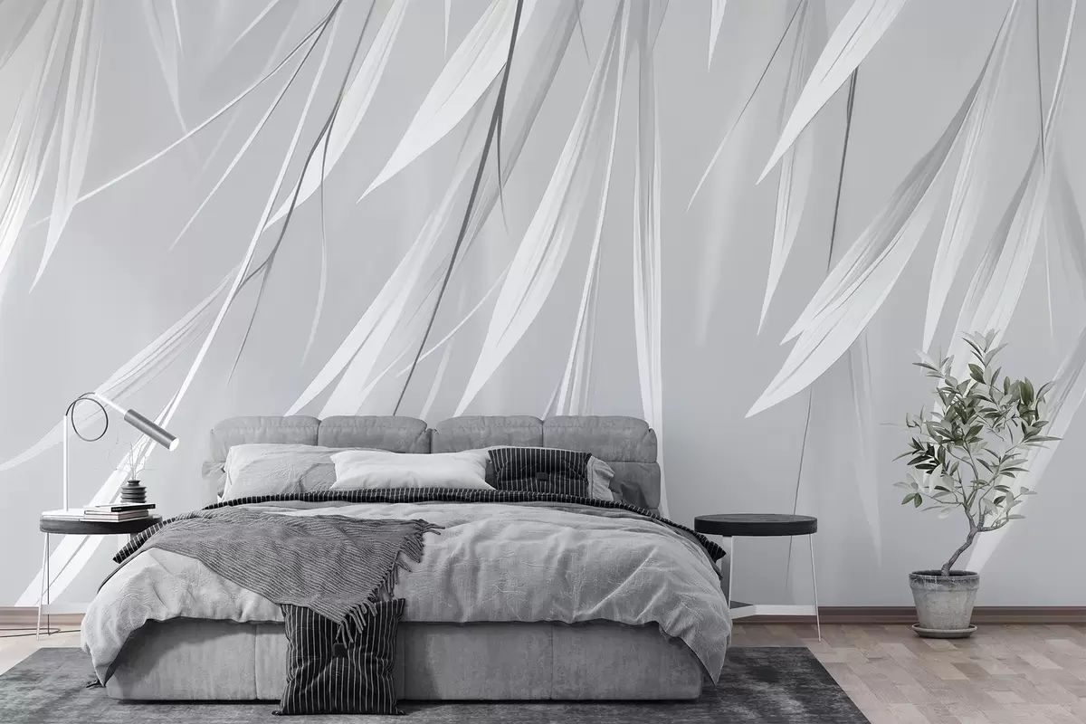 murais de parede Folhas finas pendentes w04703v3