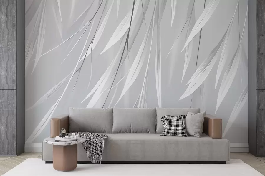 murais de parede Folhas finas pendentes w04703v3