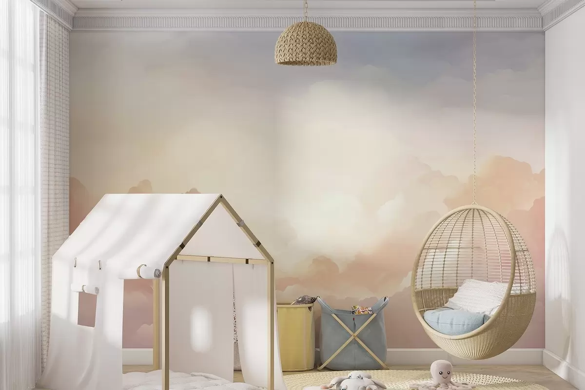 murais de parede Nuvens w04744