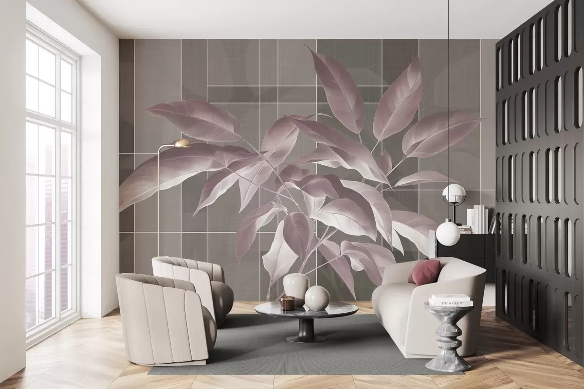 murais de parede Ramo de árvore gracioso w04840v2