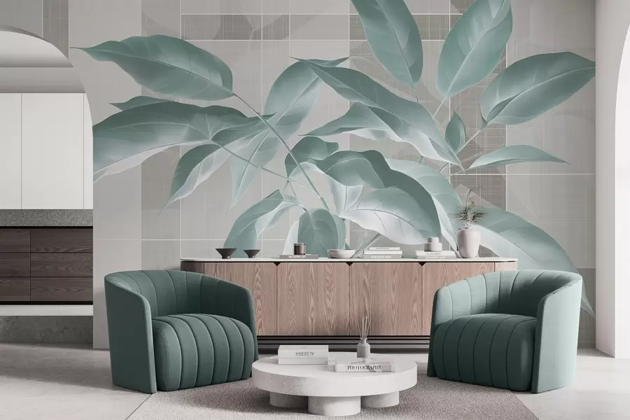 murais de parede Ramo de árvore gracioso w04840v3