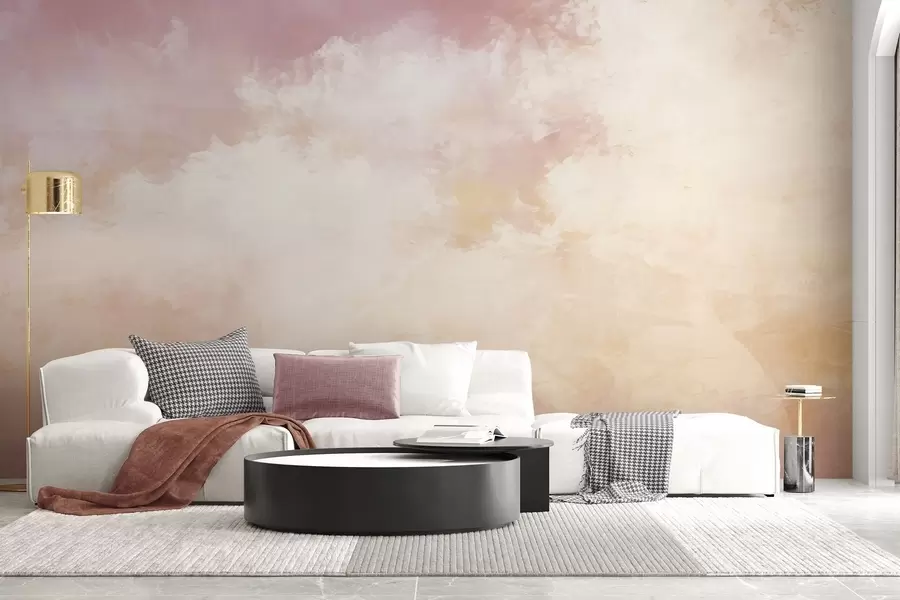 murais de parede Imagem abstrata de nuvens em estilo loft w04841v1