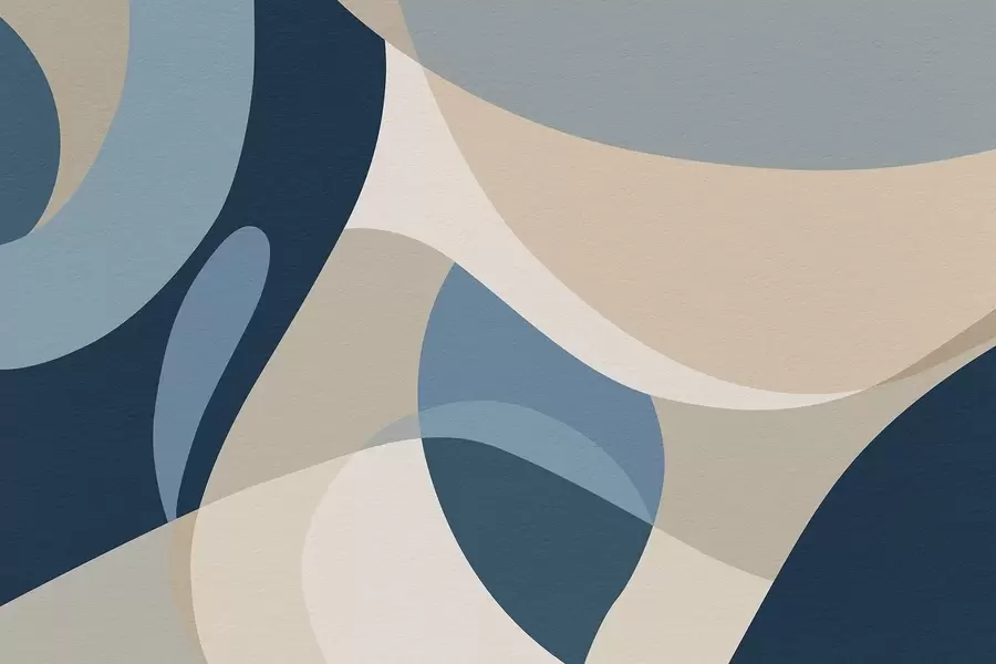 murais de parede Abstração geométrica w04843