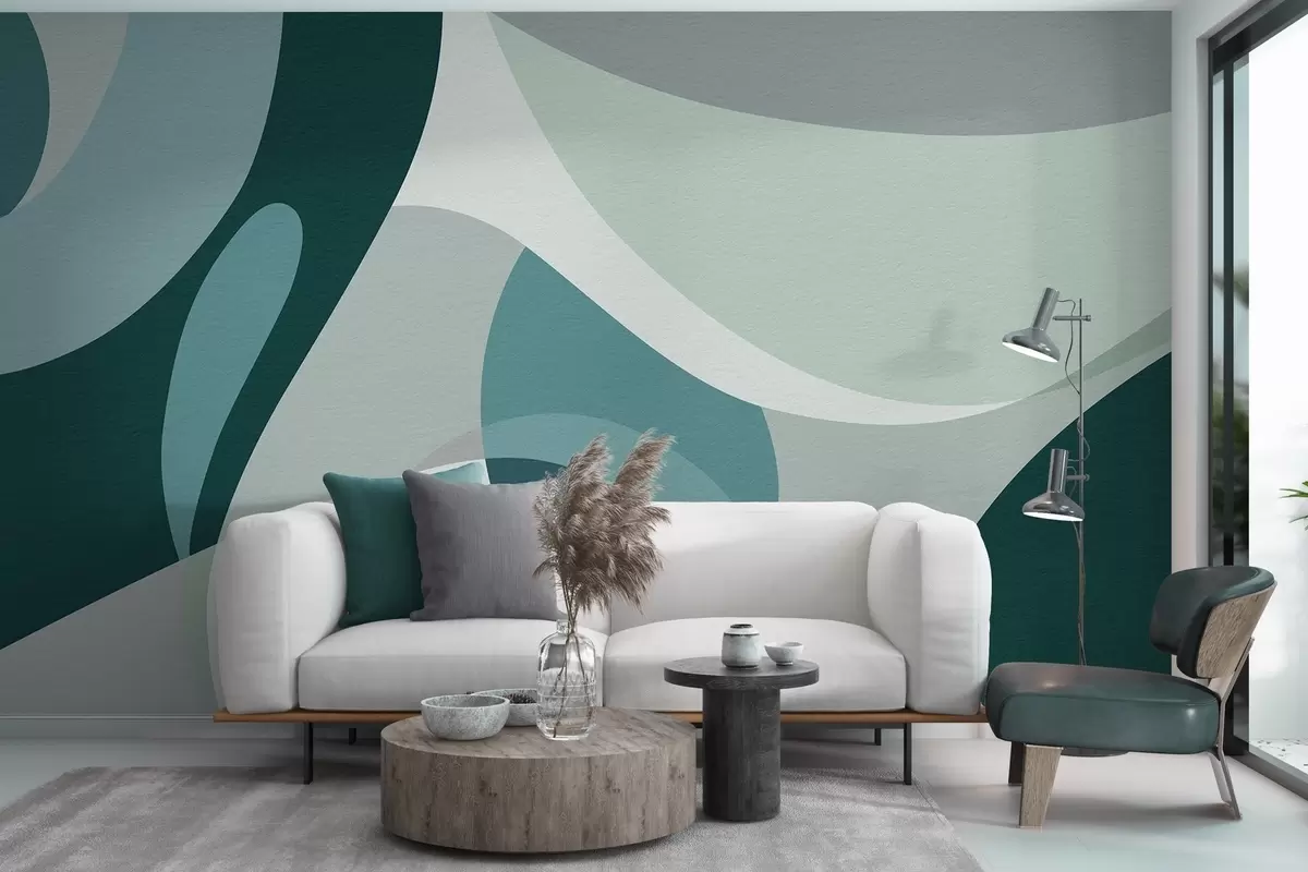 murais de parede Abstração geométrica w04843v2