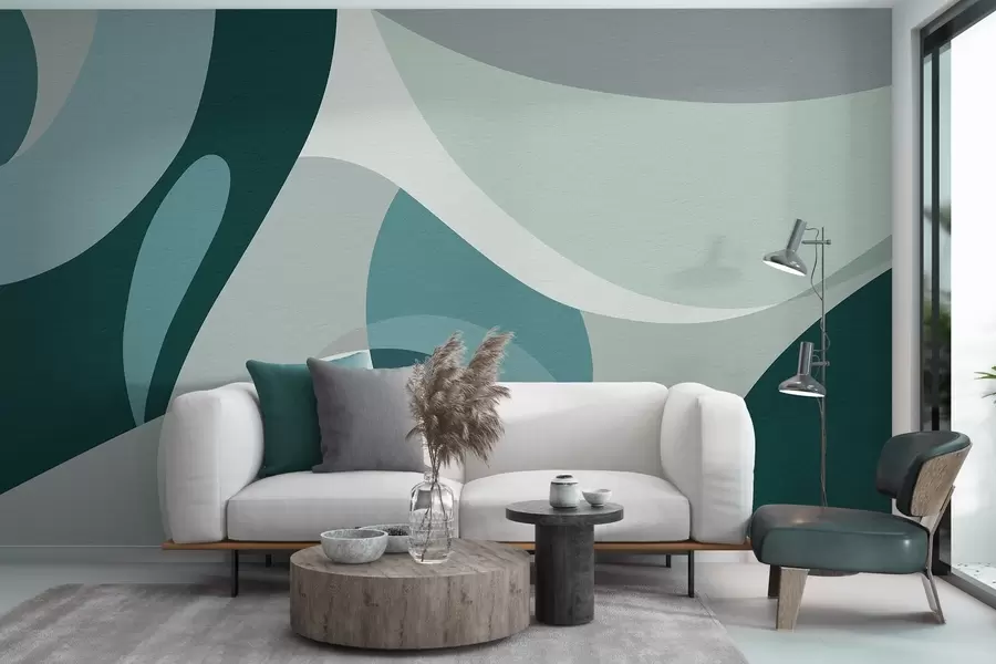 murais de parede Abstração geométrica w04843v2