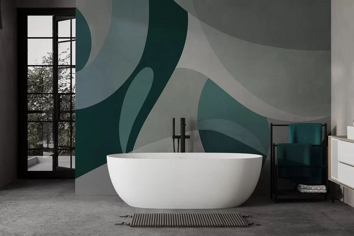 murais de parede Abstração geométrica w04843v2