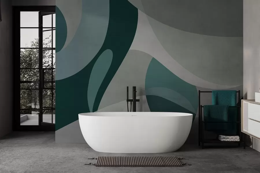 murais de parede Abstração geométrica w04843v2