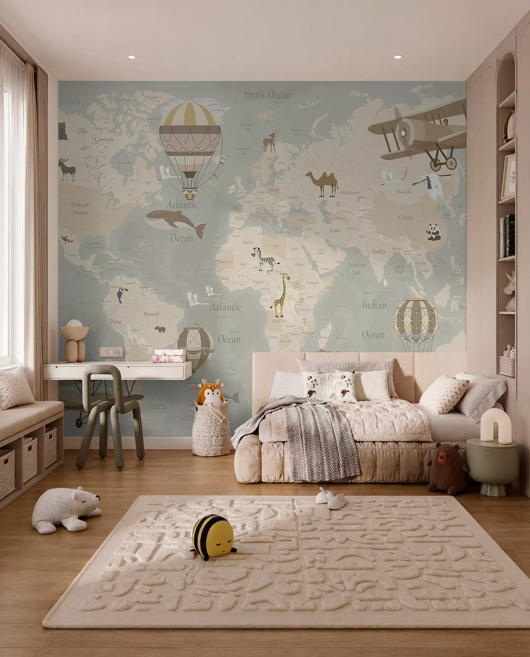 murais de parede Pequeno atlas do céu c00003en