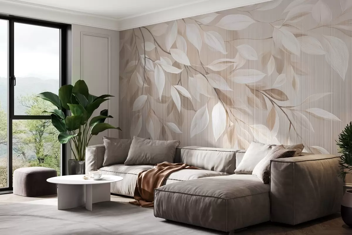 murais de parede Galho de árvore pendurado w04903