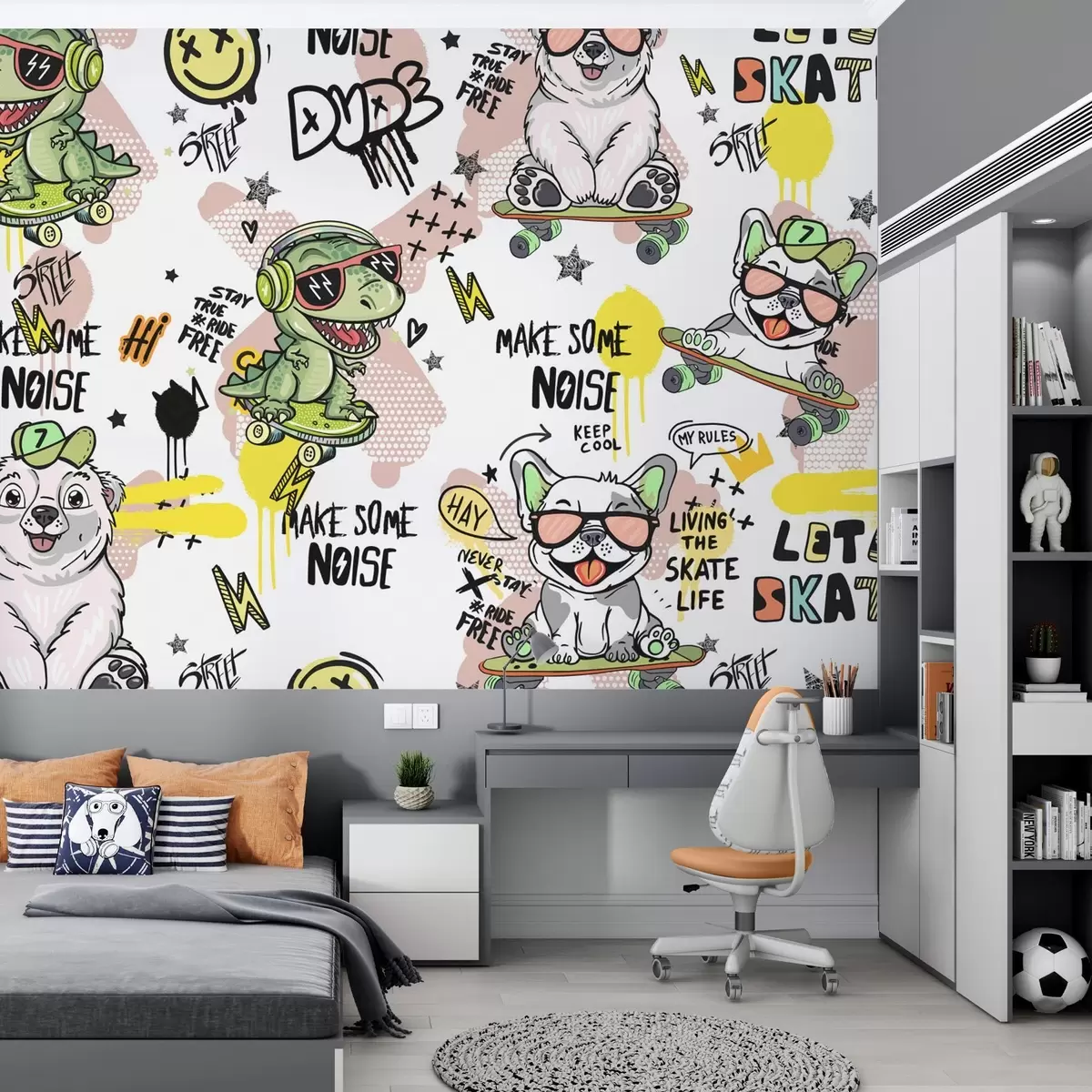 murais de parede Personagens de contos de fadas w04940