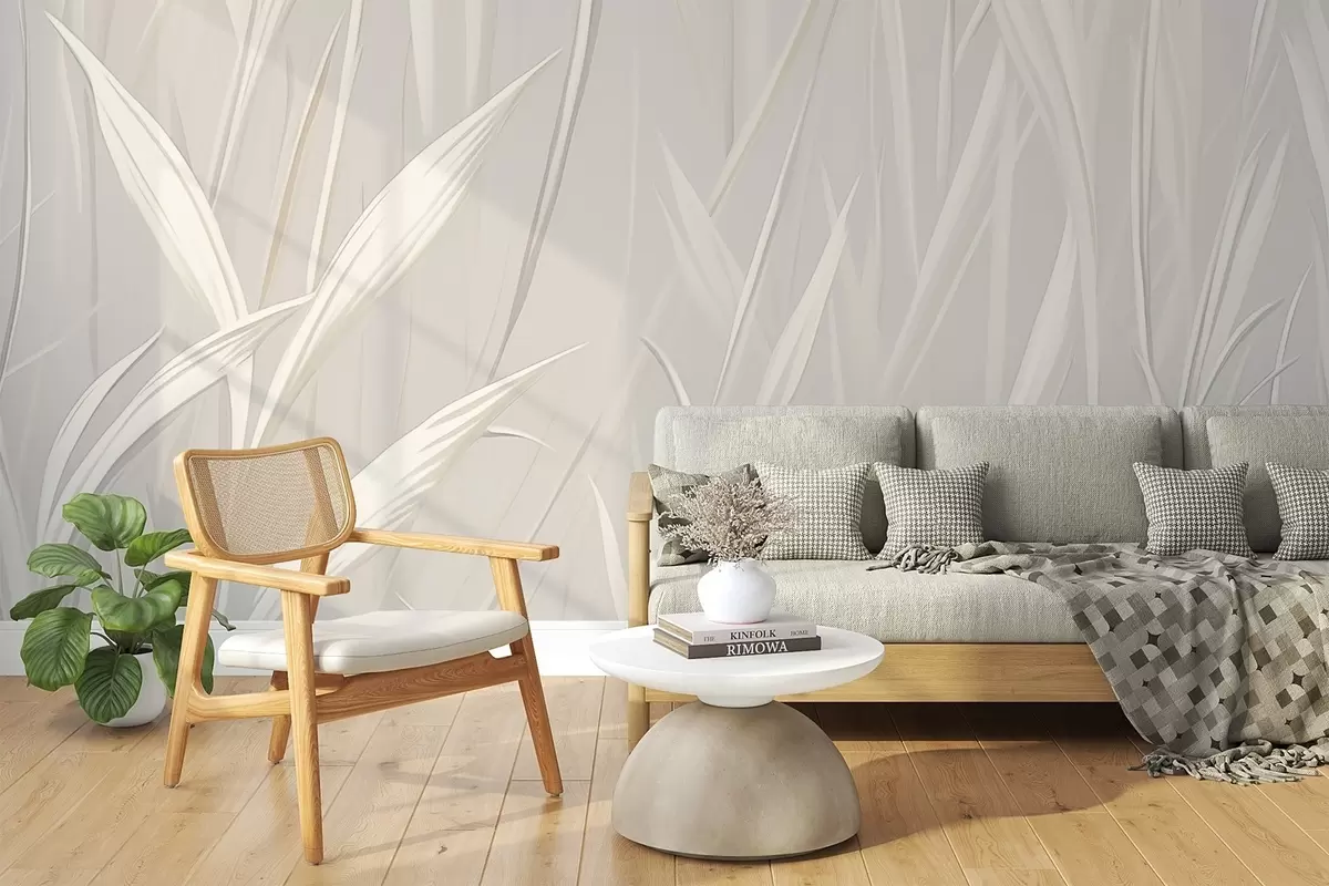 murais de parede Relva abstrata w04915