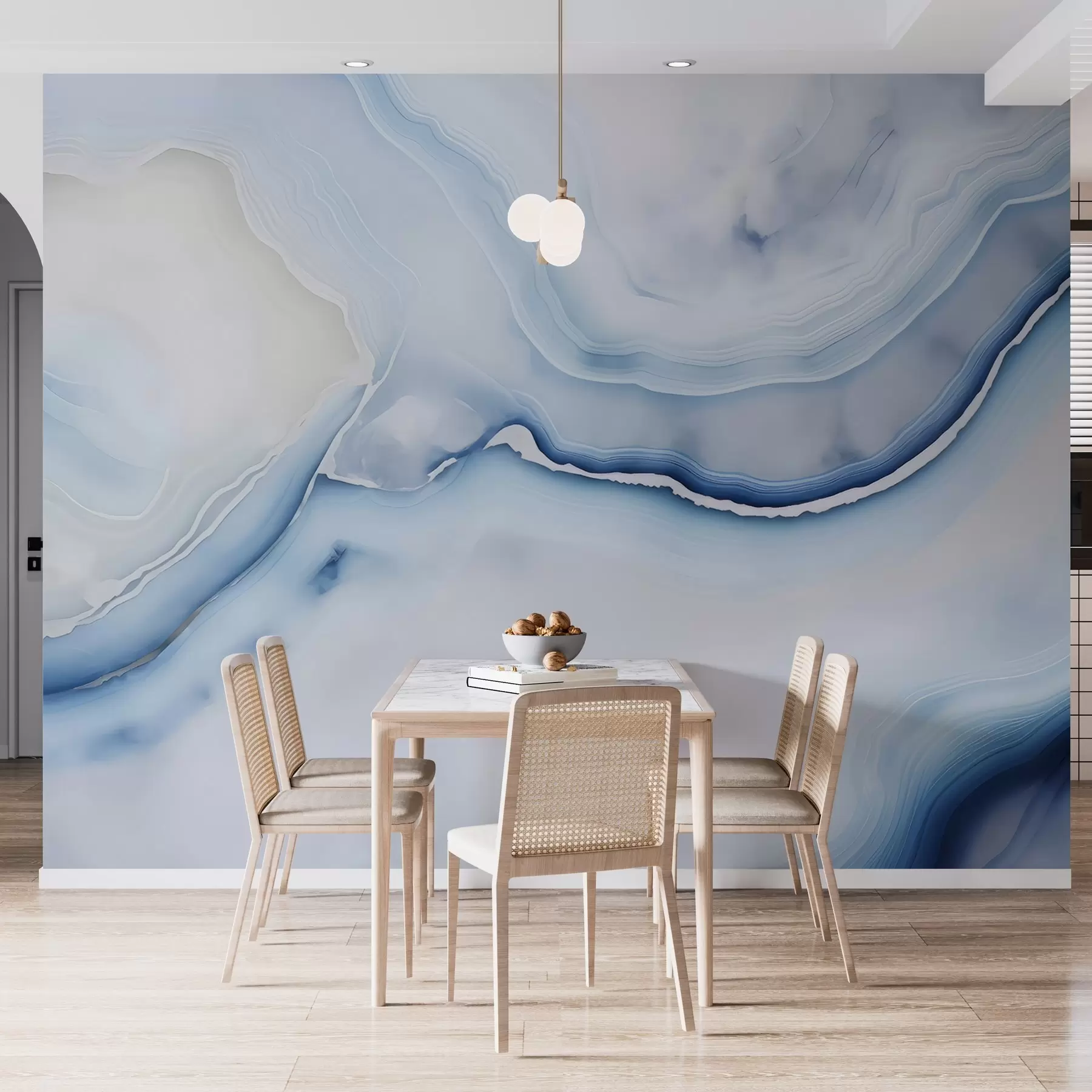 murais de parede Mármore delicado w05000