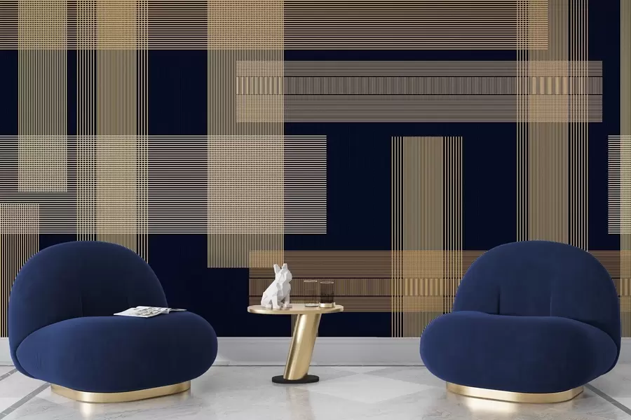 murais de parede Harmonia geométrica w05014v2