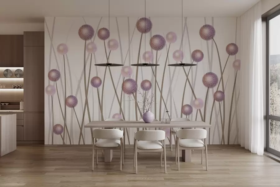 murais de parede Caules aéreos w04994