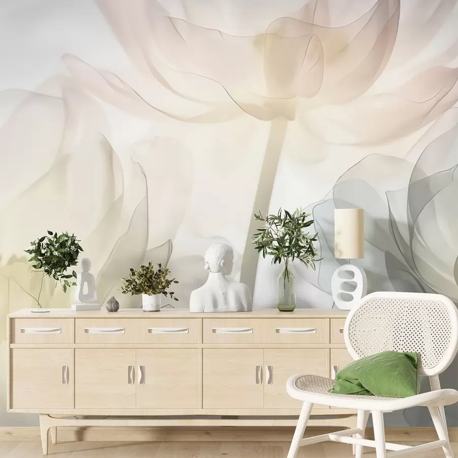 murais de parede Flores grandes w05030