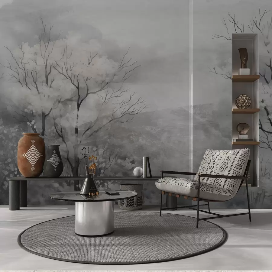 murais de parede Sopro leve das árvores w05054