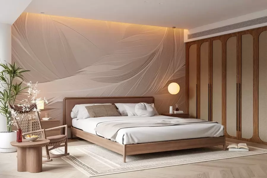 murais de parede Penas w05104