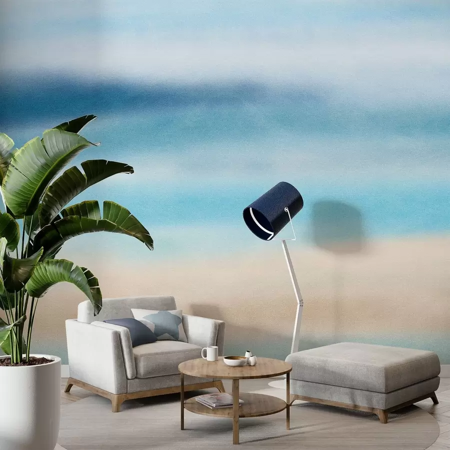 murais de parede pintura texturizada em estilo aquarela w05066