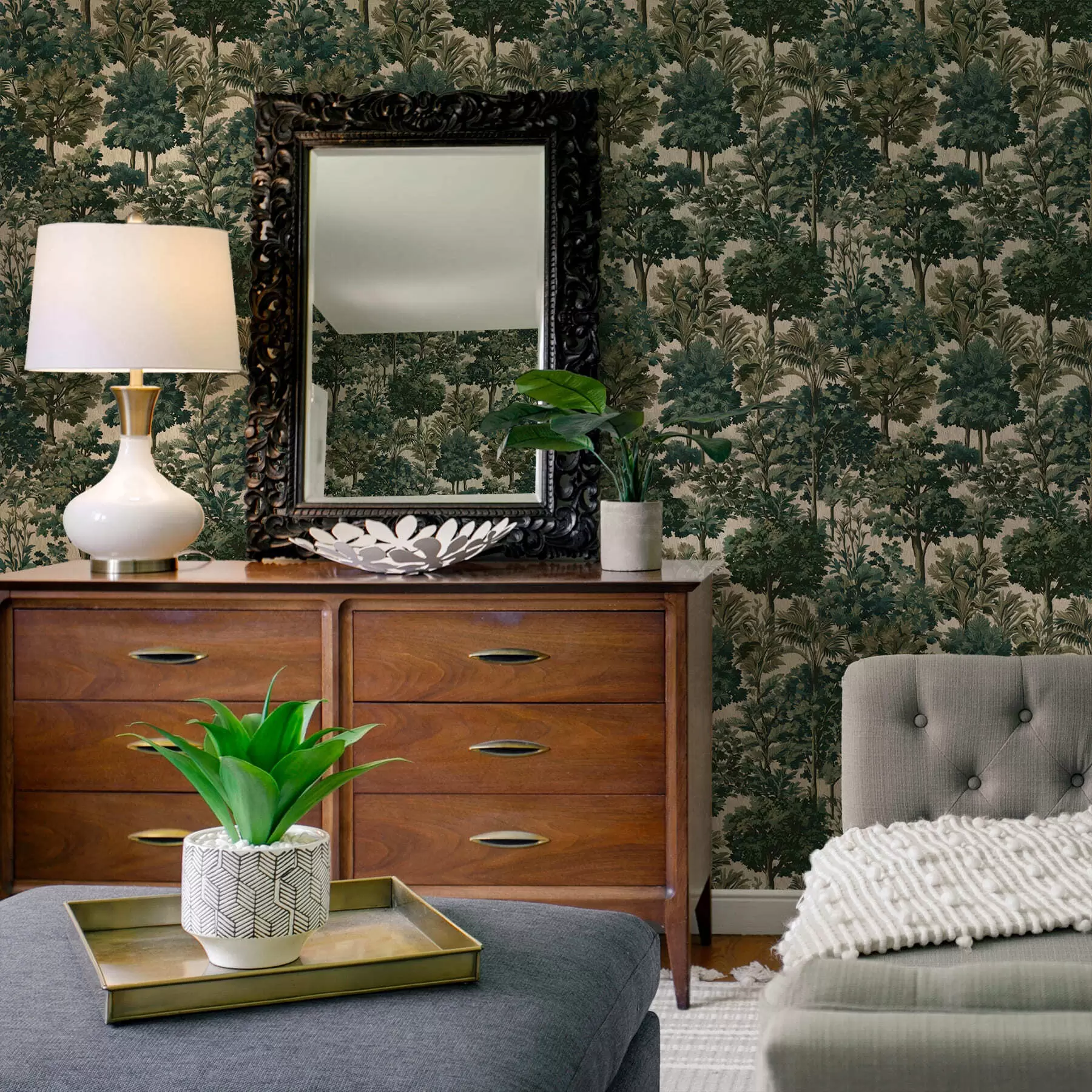 murais de parede Paisagem florestal a00966