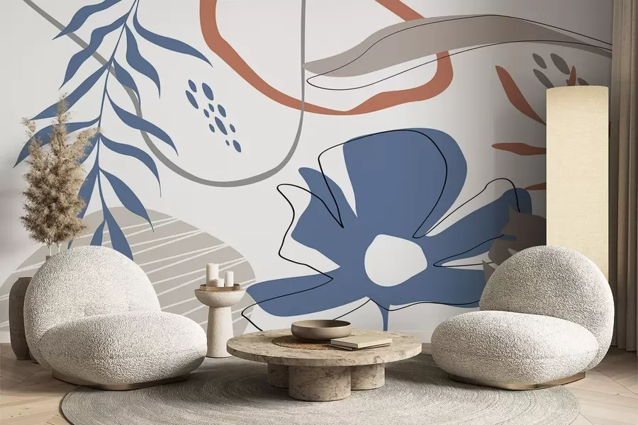 murais de parede Composição abstrata w05188