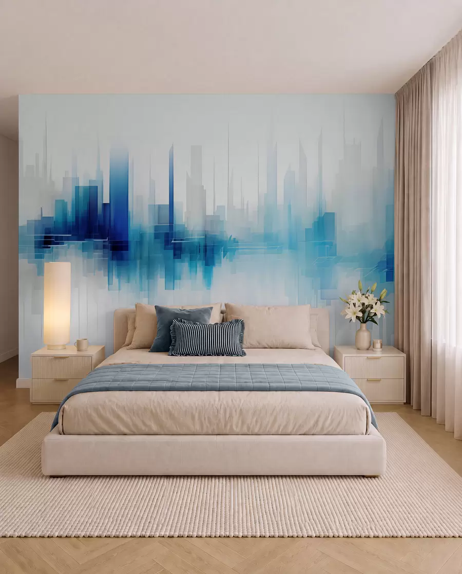murais de parede Respiração em aquarela w05172