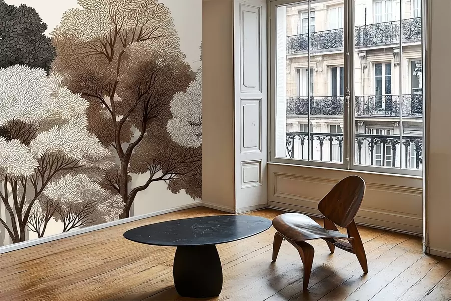 murais de parede Floresta decídua w05198