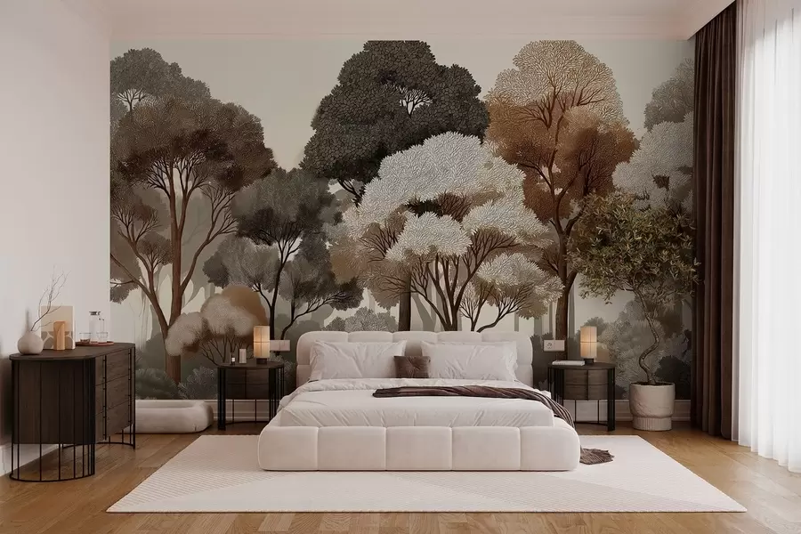 murais de parede Floresta decídua w05198v1