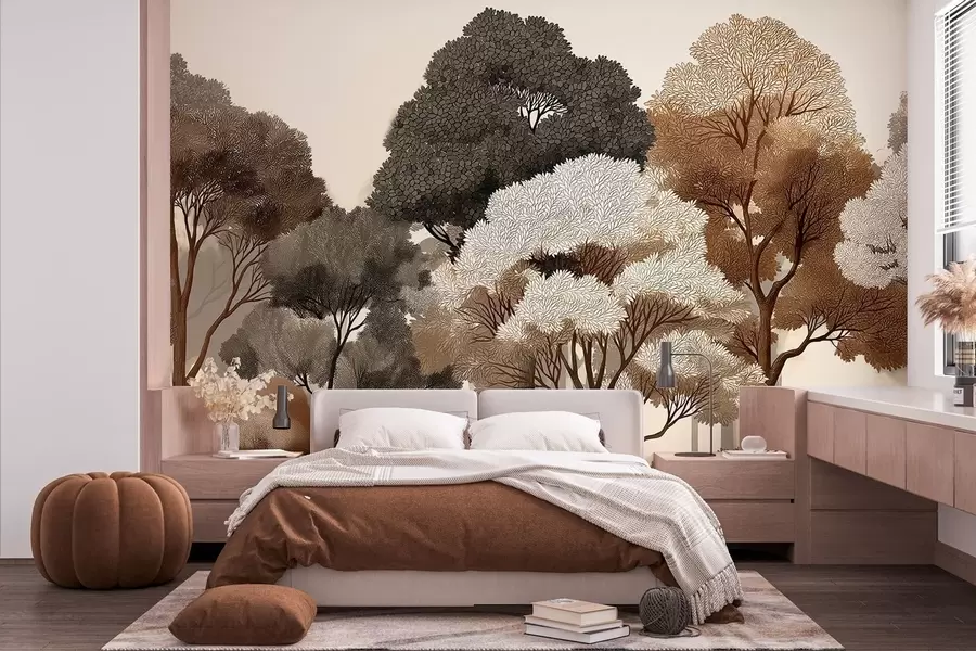 murais de parede Floresta decídua w05198v1