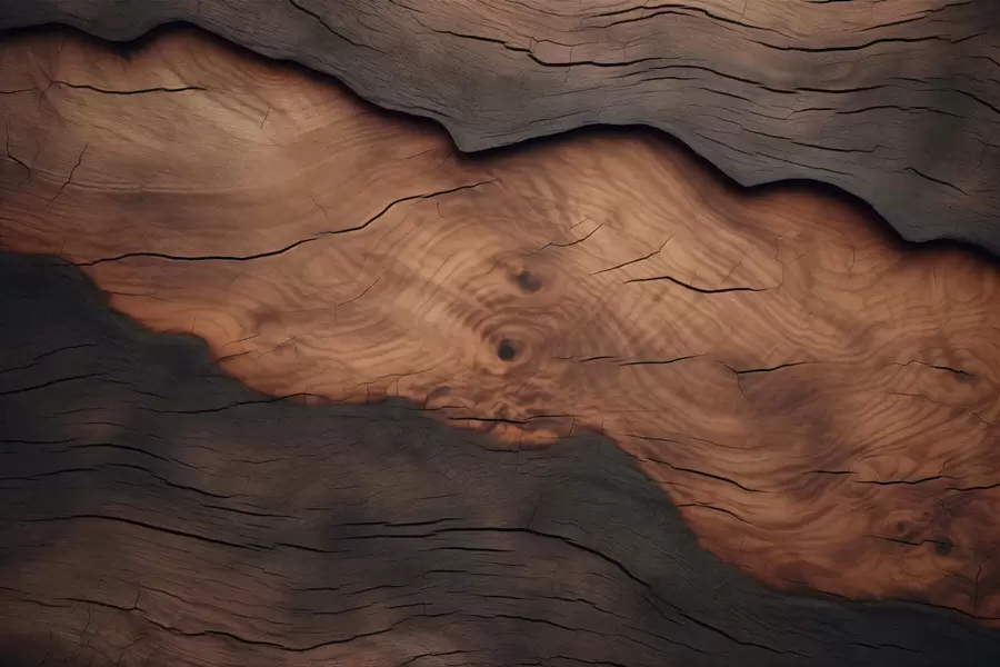 murais de parede Imitação de casca de árvore w09705