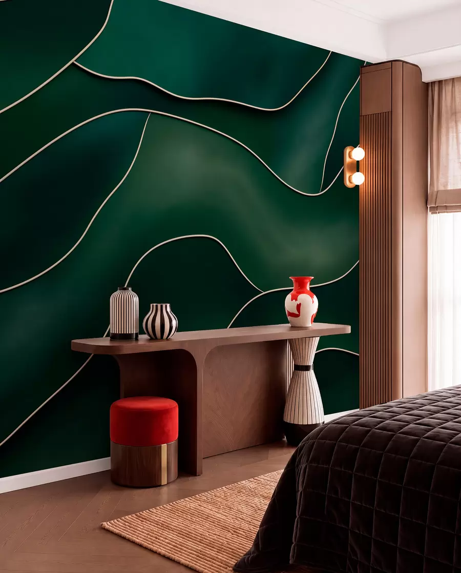murais de parede Linhas abstractas w05218