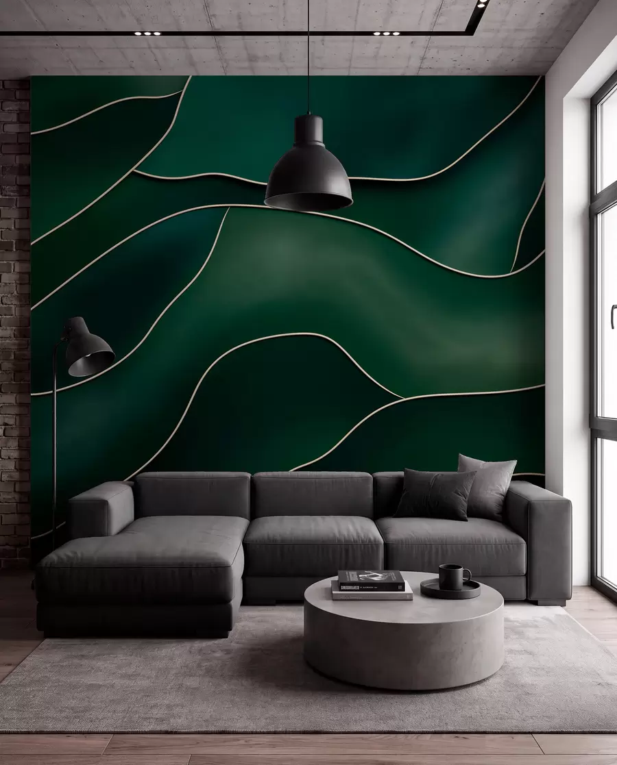 murais de parede Linhas abstractas w05218