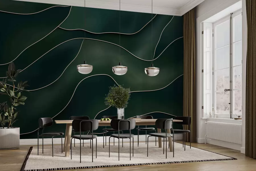 murais de parede Linhas abstractas w05218