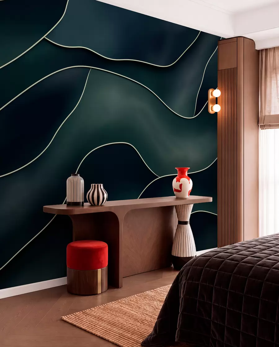 murais de parede Linhas abstractas w05218v1