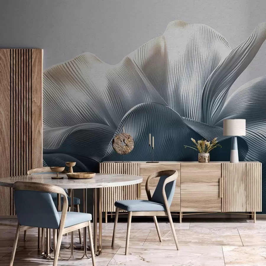 murais de parede Pétalas volumétricas w05242