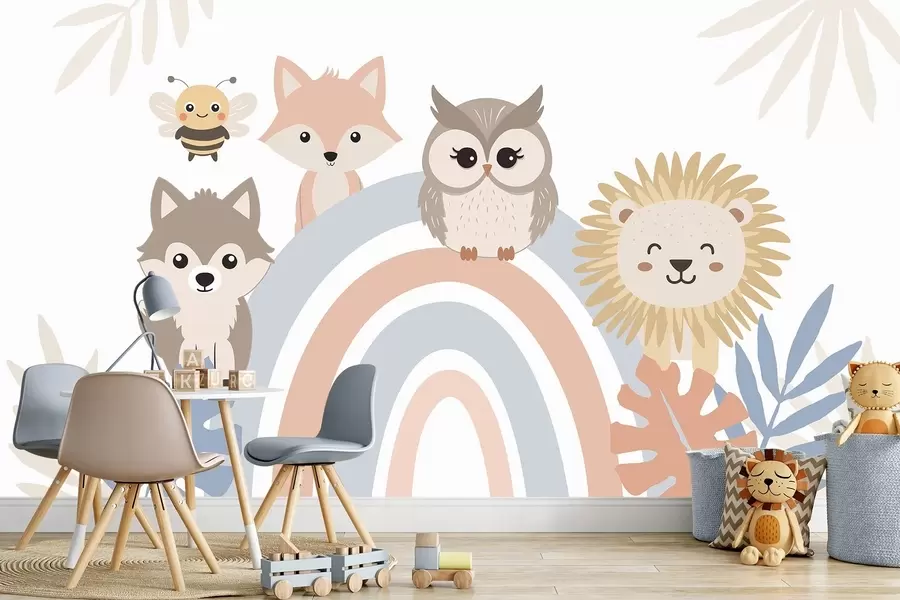 murais de parede Animais bonitos w05399v1