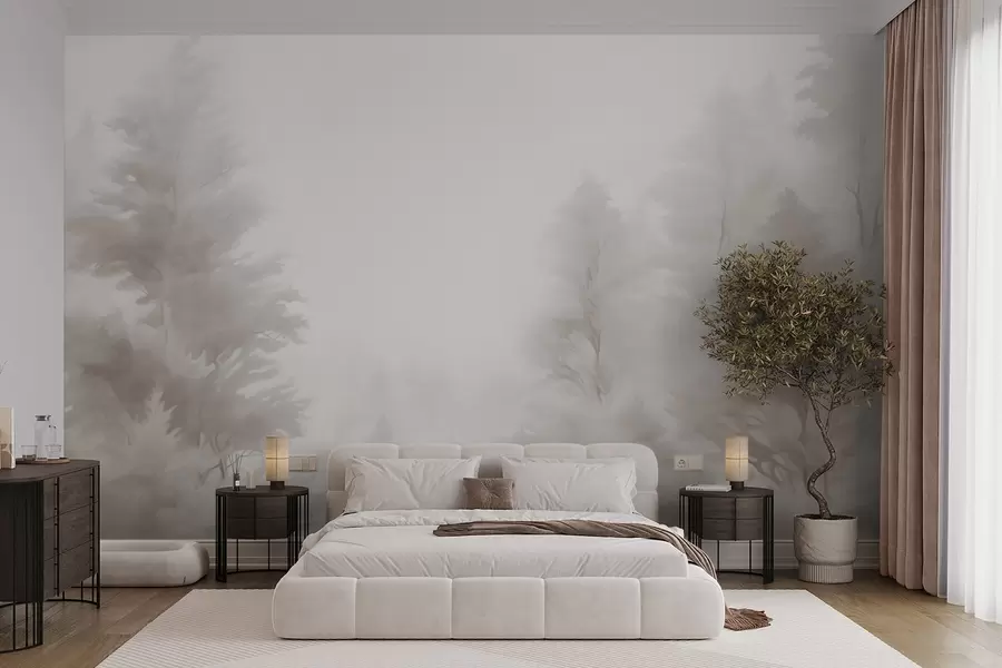 murais de parede Floresta abstrata w05420v1