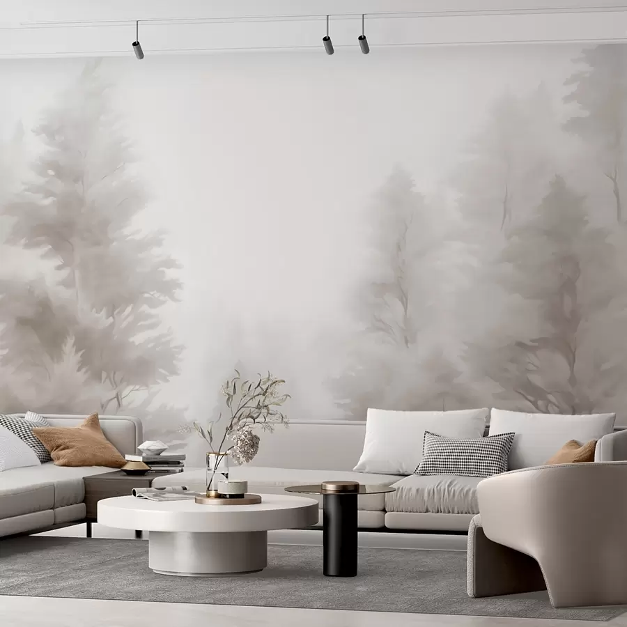 murais de parede Floresta abstrata w05420v1