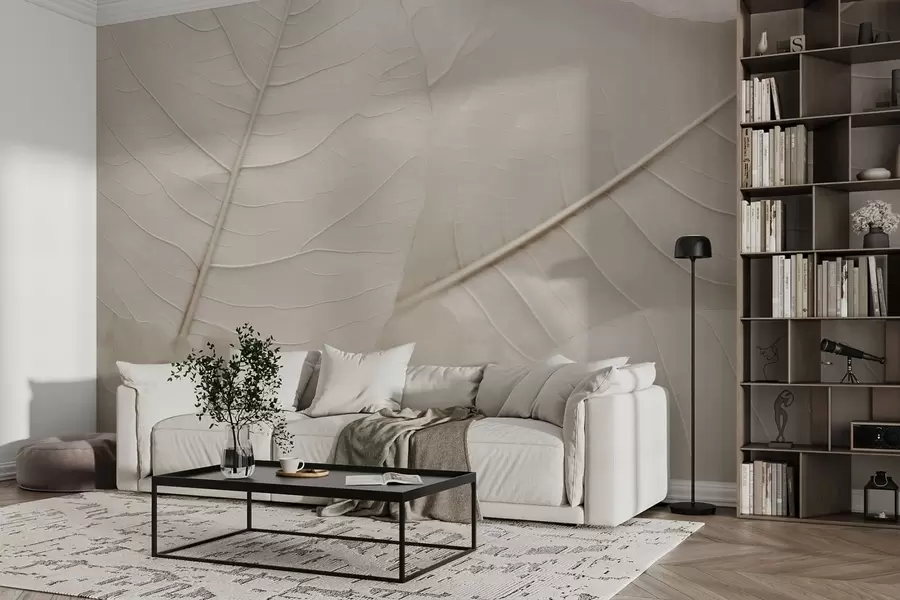 murais de parede Folha Elegante w05328