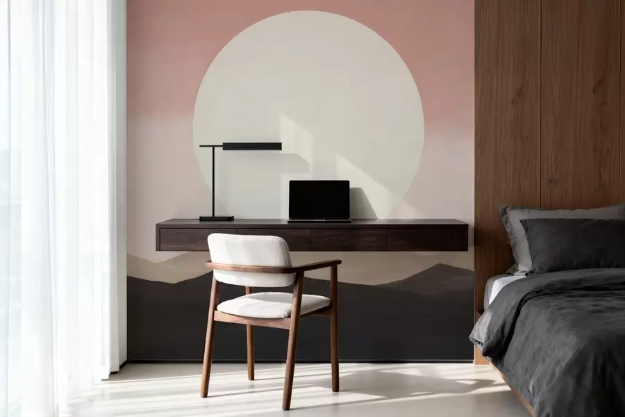 murais de parede Pôr-do-sol tranquilo w05285