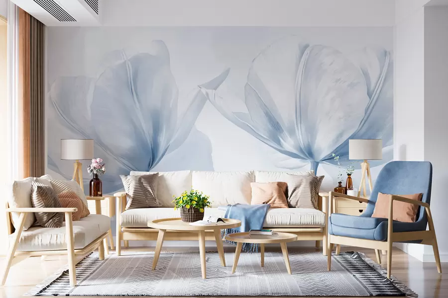 murais de parede Tulipas w05456
