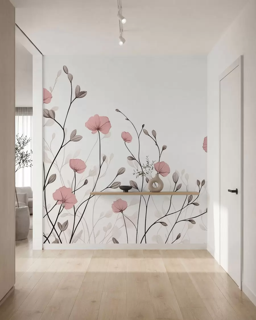 murais de parede Flores silvestres w05485