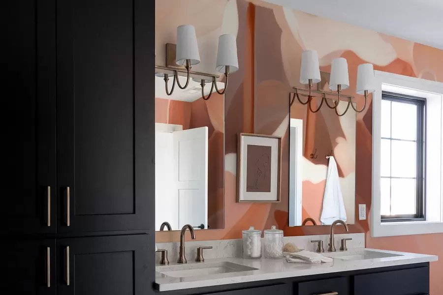 murais de parede Peônias w05511